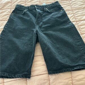 & Denim baggy Bermuda shorts